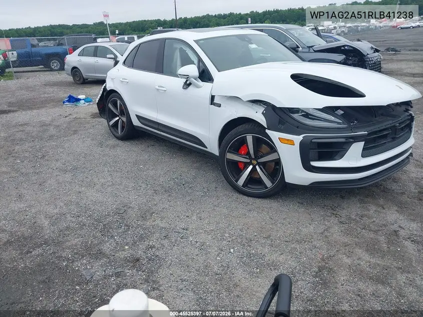 2024 Porsche Macan S VIN: WP1AG2A51RLB41238 Lot: 45525397