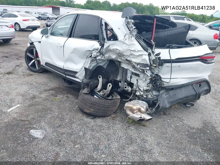 2024 Porsche Macan S VIN: WP1AG2A51RLB41238 Lot: 45525397