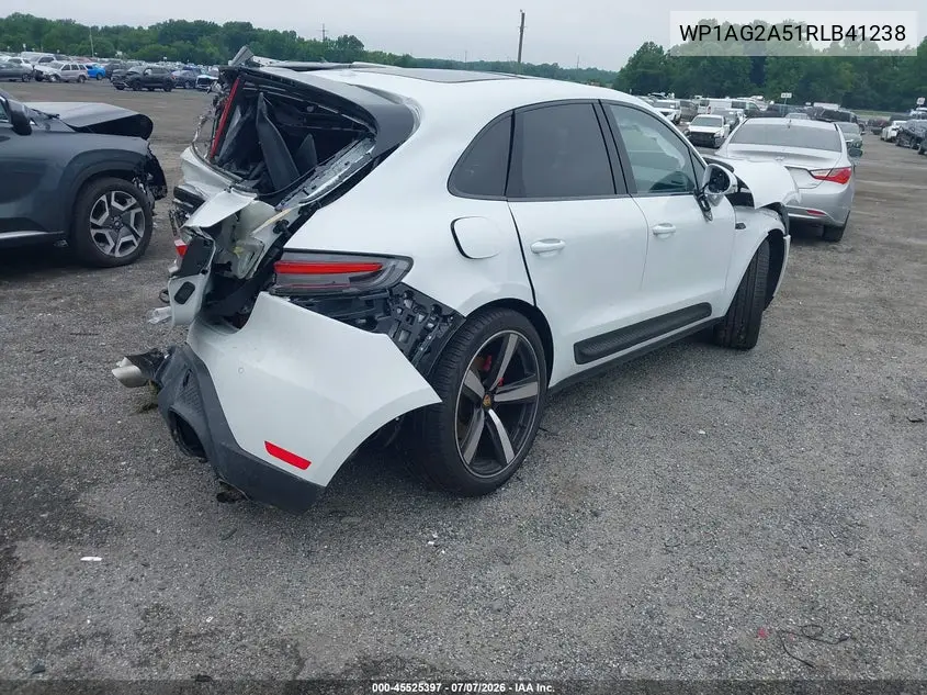 2024 Porsche Macan S VIN: WP1AG2A51RLB41238 Lot: 45525397