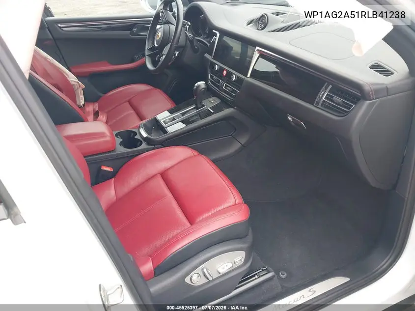 2024 Porsche Macan S VIN: WP1AG2A51RLB41238 Lot: 45525397