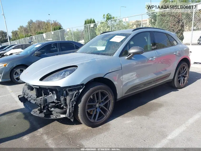 2025 Porsche Macan T VIN: WP1AA2A58SLB06817 Lot: 45585805