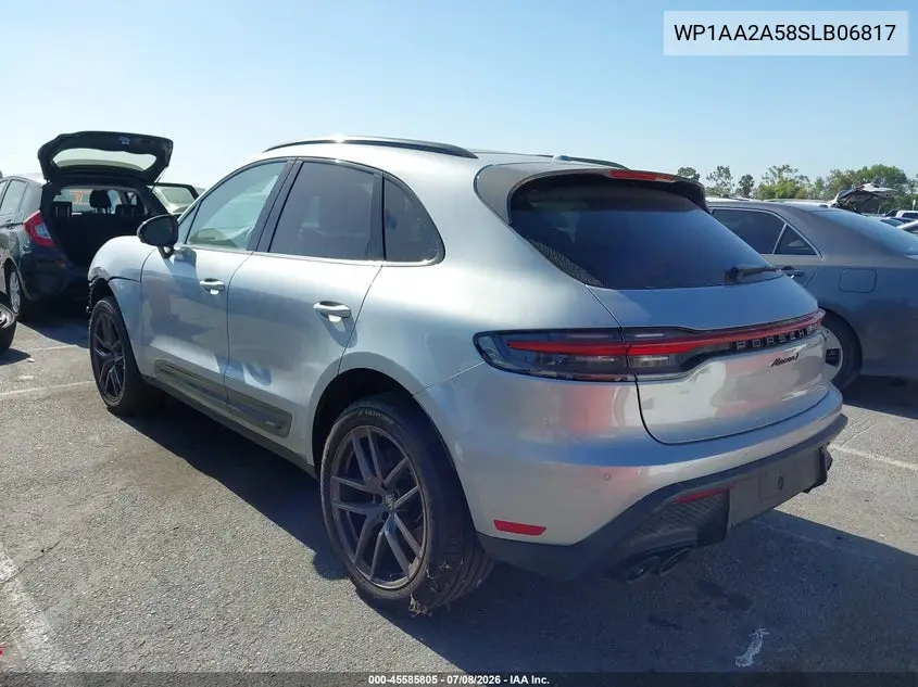 2025 Porsche Macan T VIN: WP1AA2A58SLB06817 Lot: 45585805