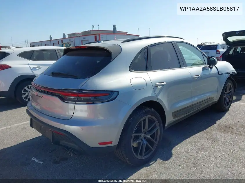 2025 Porsche Macan T VIN: WP1AA2A58SLB06817 Lot: 45585805