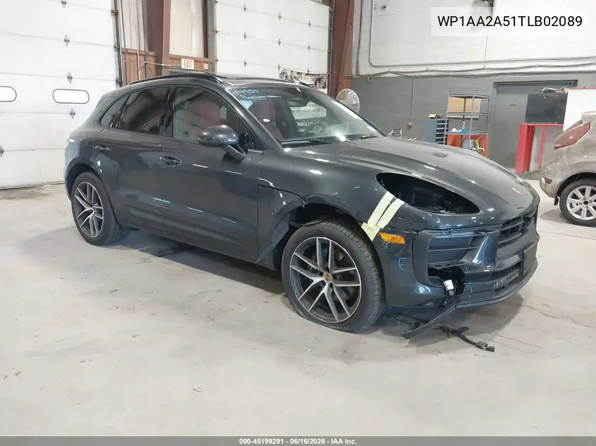 2026 Porsche Macan T VIN: WP1AA2A51TLB02089 Lot: 45199291