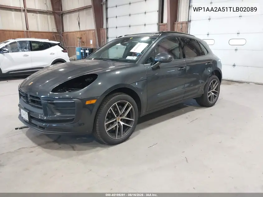 2026 Porsche Macan T VIN: WP1AA2A51TLB02089 Lot: 45199291