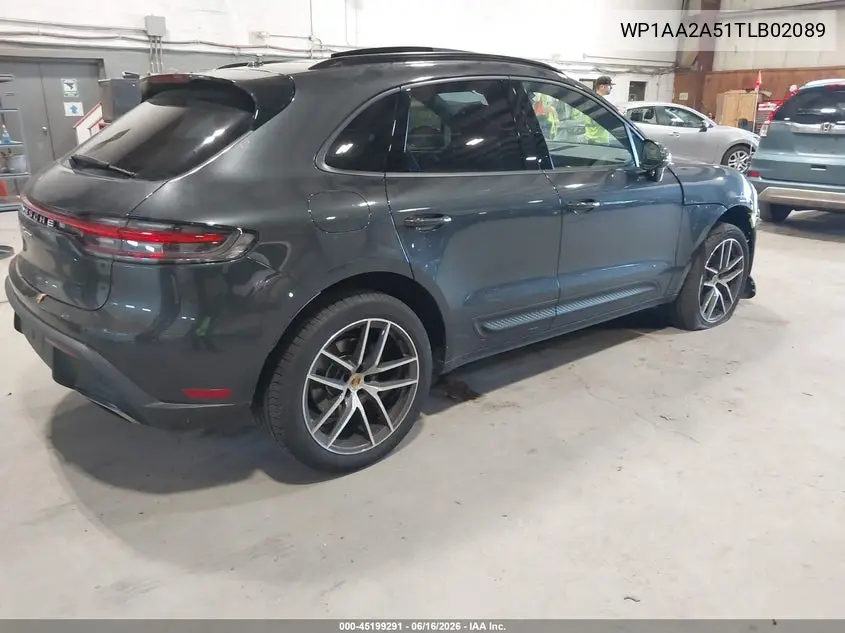 2026 Porsche Macan T VIN: WP1AA2A51TLB02089 Lot: 45199291