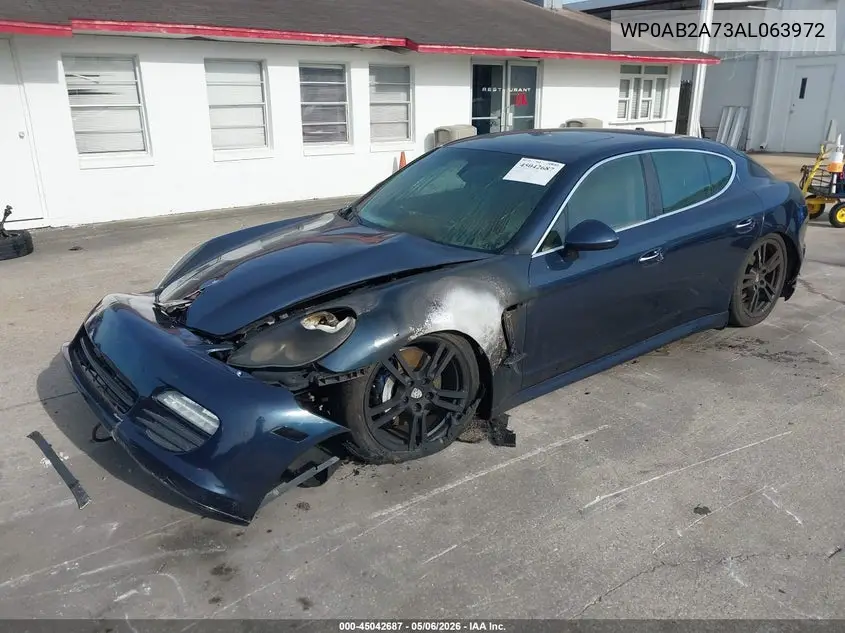 2010 Porsche Panamera S VIN: WP0AB2A73AL063972 Lot: 45042687