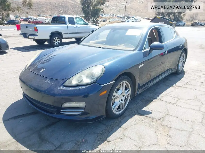 2010 Porsche Panamera 4S VIN: WP0AB2A79AL062793 Lot: 45214097