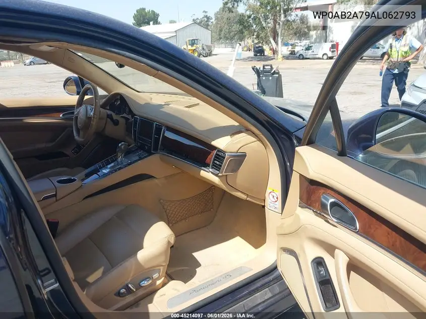 2010 Porsche Panamera 4S VIN: WP0AB2A79AL062793 Lot: 45214097