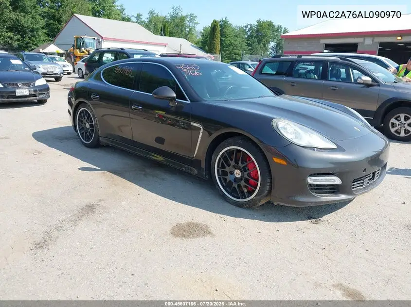2010 Porsche Panamera Turbo VIN: WP0AC2A76AL090970 Lot: 45607166