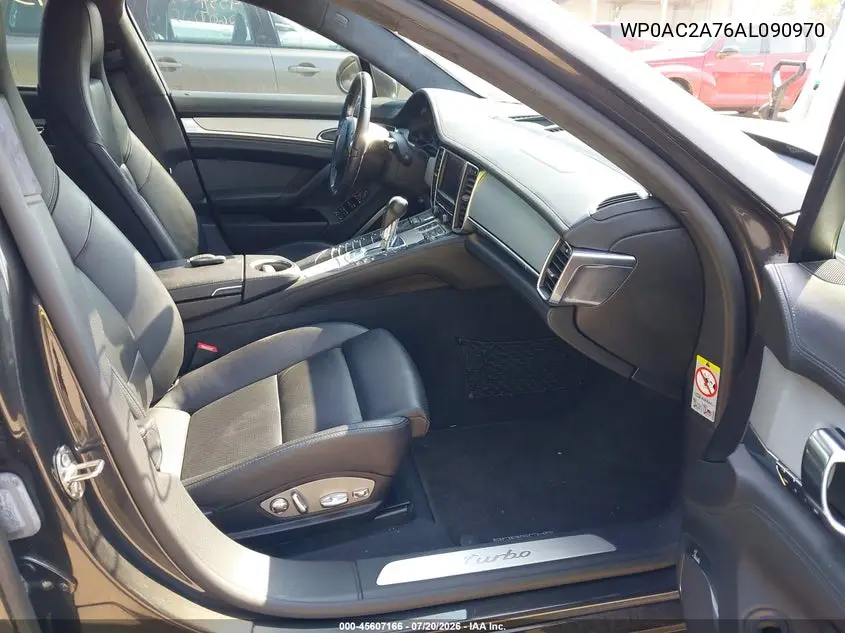 2010 Porsche Panamera Turbo VIN: WP0AC2A76AL090970 Lot: 45607166