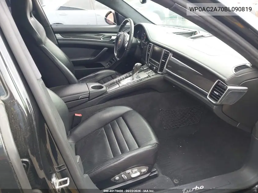 2011 Porsche Panamera Turbo VIN: WP0AC2A70BL090819 Lot: 45178408