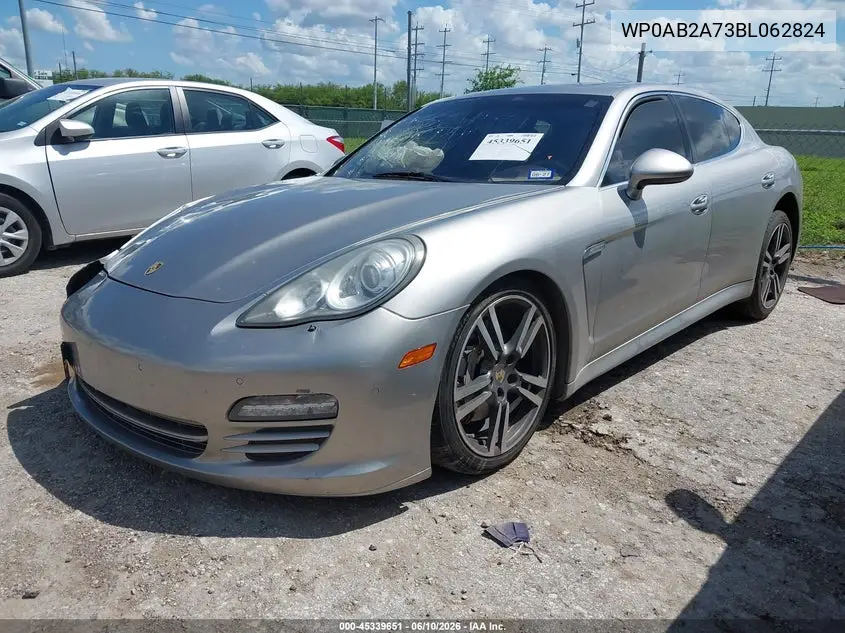 2011 Porsche Panamera S VIN: WP0AB2A73BL062824 Lot: 45339651