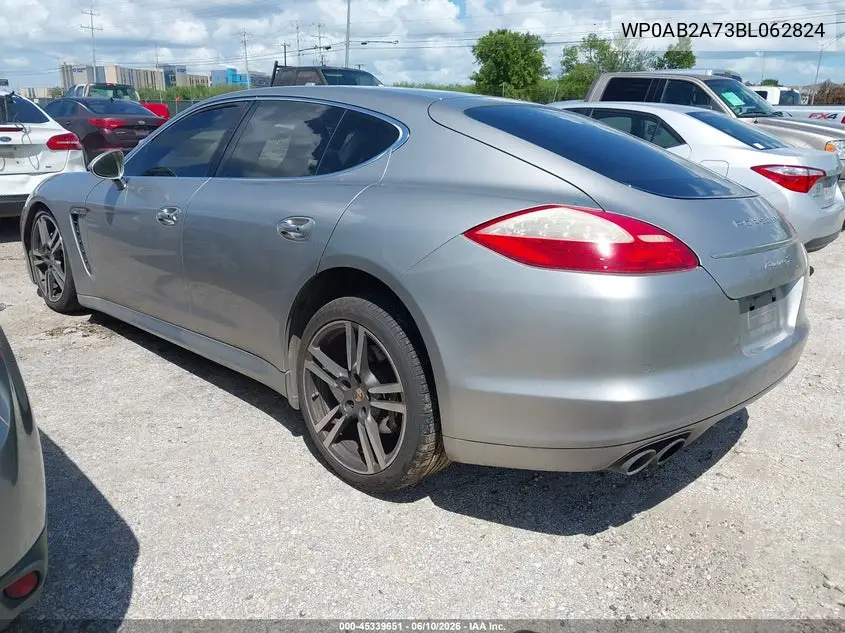 2011 Porsche Panamera S VIN: WP0AB2A73BL062824 Lot: 45339651