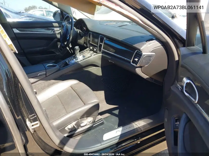 2011 Porsche Panamera 4S VIN: WP0AB2A73BL061141 Lot: 45474462
