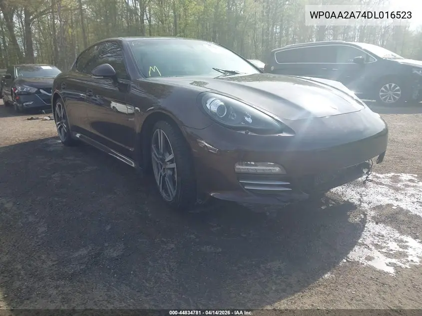 2013 Porsche Panamera 4 VIN: WP0AA2A74DL016523 Lot: 44834781