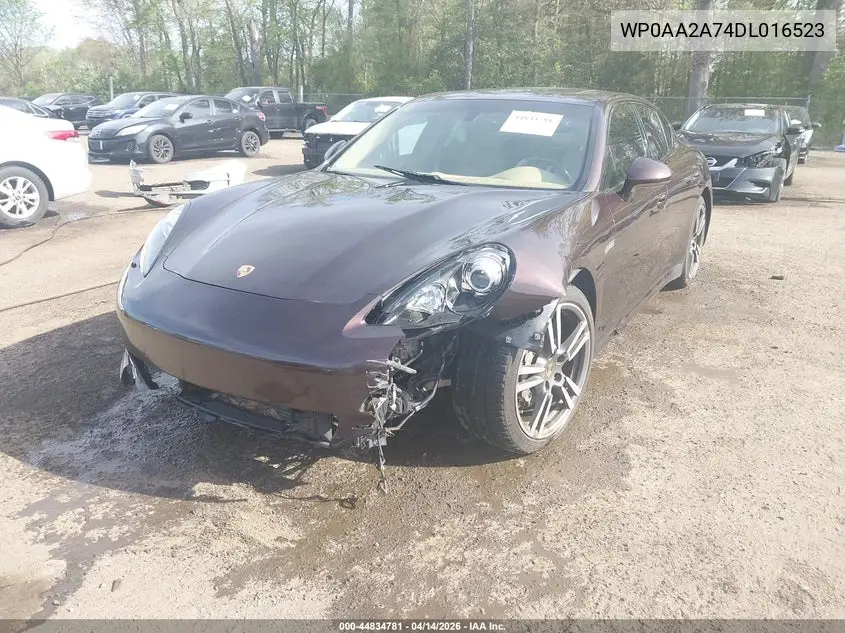 2013 Porsche Panamera 4 VIN: WP0AA2A74DL016523 Lot: 44834781