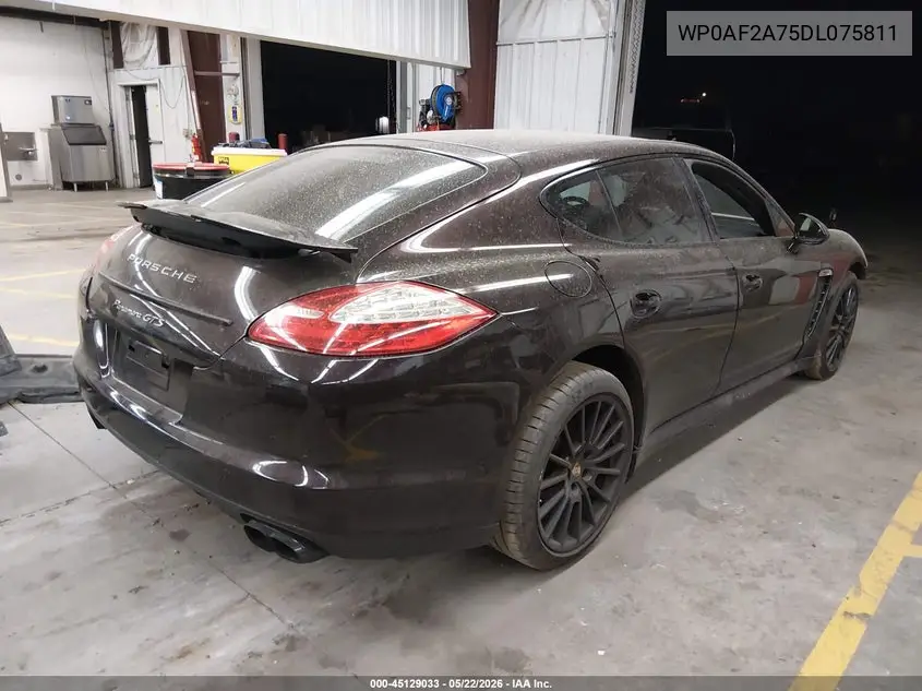 2013 Porsche Panamera Gts VIN: WP0AF2A75DL075811 Lot: 45129033