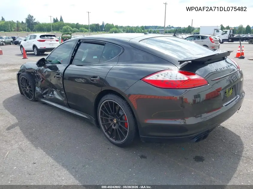 2013 Porsche Panamera Gts VIN: WP0AF2A71DL075482 Lot: 45242602