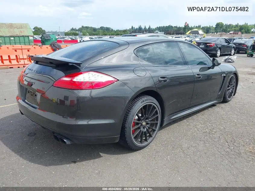 2013 Porsche Panamera Gts VIN: WP0AF2A71DL075482 Lot: 45242602