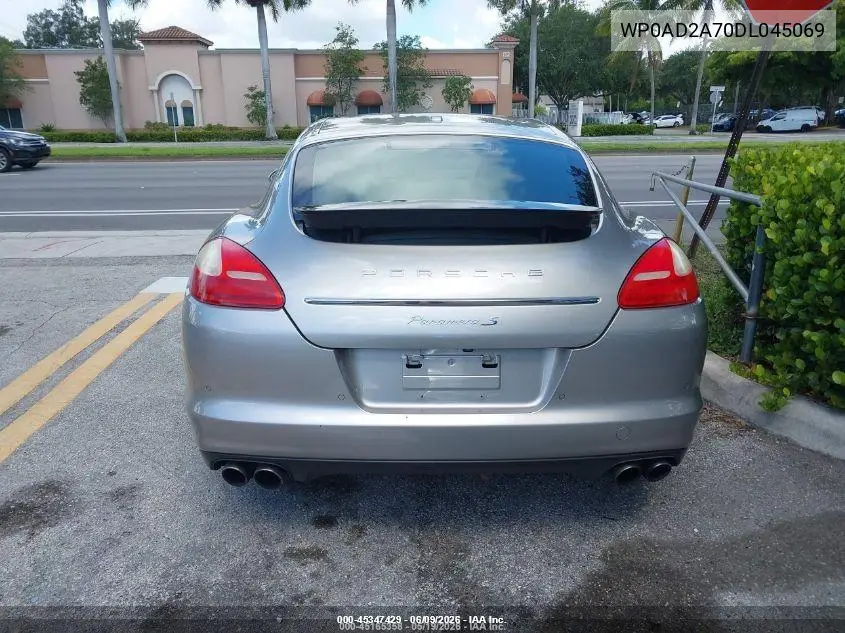 2013 Porsche Panamera Hybrid S VIN: WP0AD2A70DL045069 Lot: 45347429