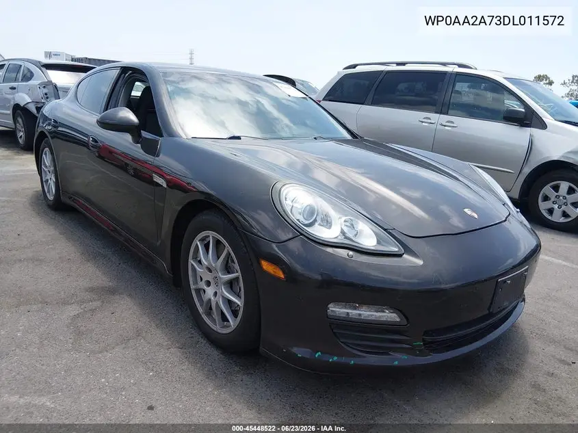2013 Porsche Panamera 4 VIN: WP0AA2A73DL011572 Lot: 45448522