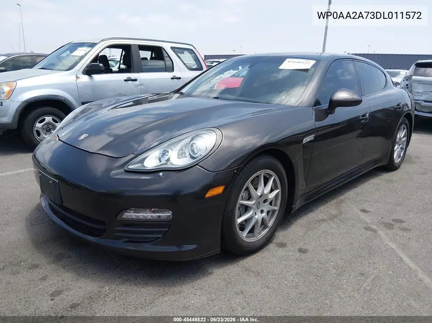 2013 Porsche Panamera 4 VIN: WP0AA2A73DL011572 Lot: 45448522