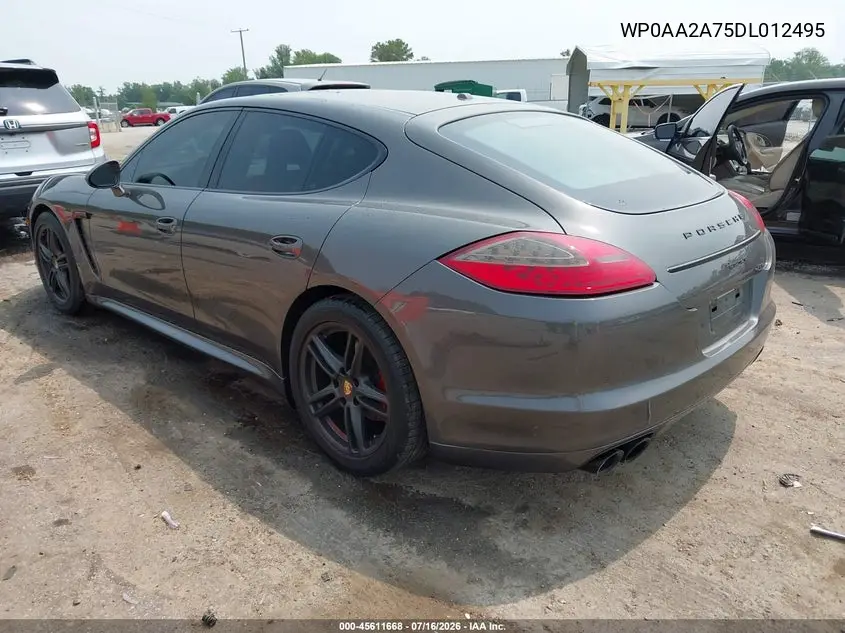 2013 Porsche Panamera 4 VIN: WP0AA2A75DL012495 Lot: 45611668