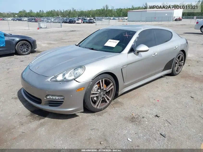 2013 Porsche Panamera 4 VIN: WP0AA2A70DL011321 Lot: 45653056