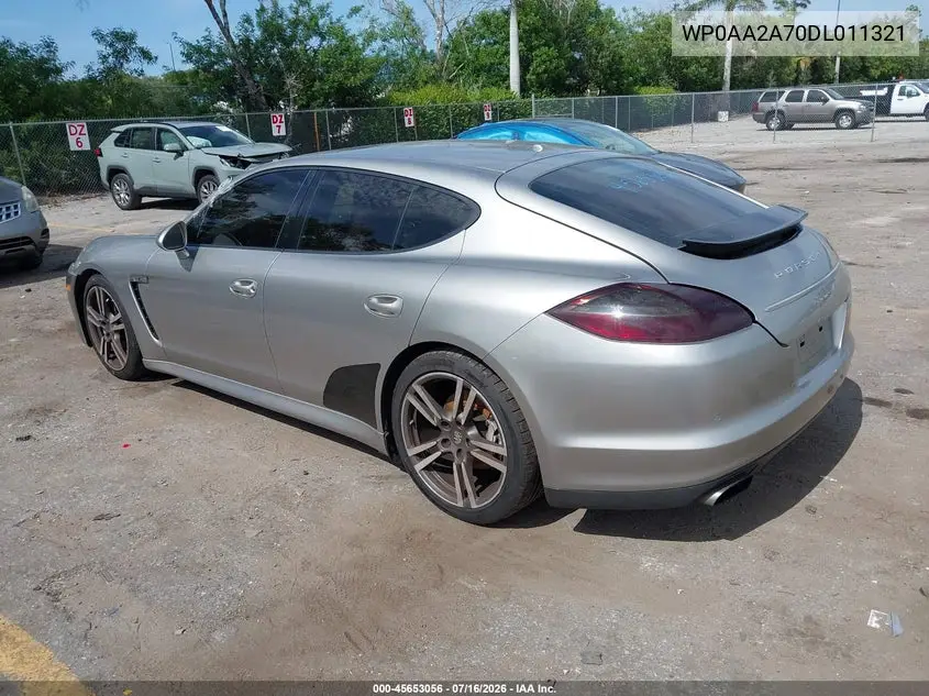 2013 Porsche Panamera 4 VIN: WP0AA2A70DL011321 Lot: 45653056