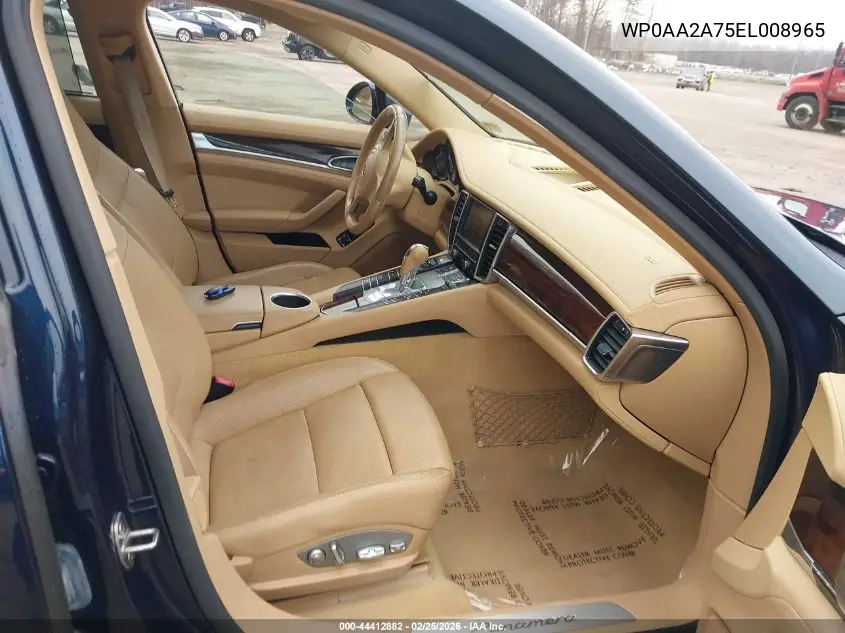 2014 Porsche Panamera 4 VIN: WP0AA2A75EL008965 Lot: 44412882