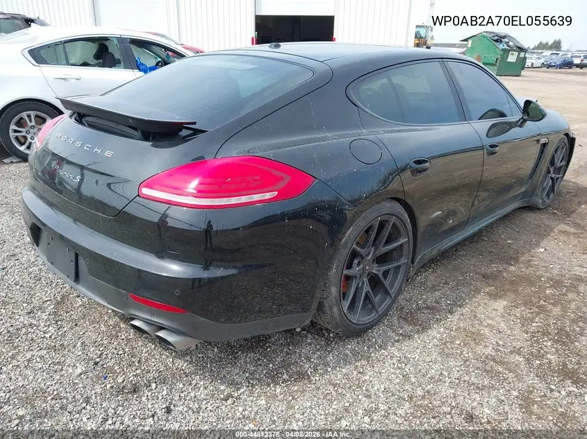 2014 Porsche Panamera S VIN: WP0AB2A70EL055639 Lot: 44812378