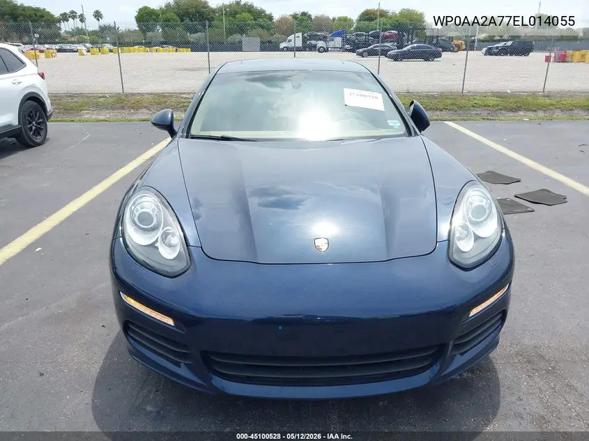 2014 Porsche Panamera 4 VIN: WP0AA2A77EL014055 Lot: 45100528