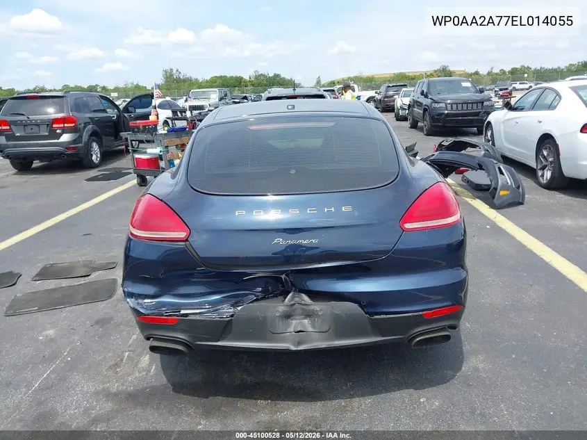 2014 Porsche Panamera 4 VIN: WP0AA2A77EL014055 Lot: 45100528
