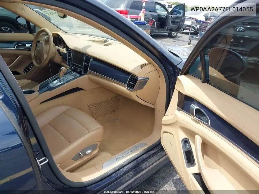 2014 Porsche Panamera 4 VIN: WP0AA2A77EL014055 Lot: 45100528