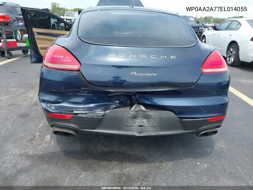 2014 Porsche Panamera 4 VIN: WP0AA2A77EL014055 Lot: 45100528