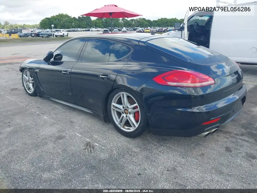 2014 Porsche Panamera 4S VIN: WP0AB2A79EL056286 Lot: 45337499