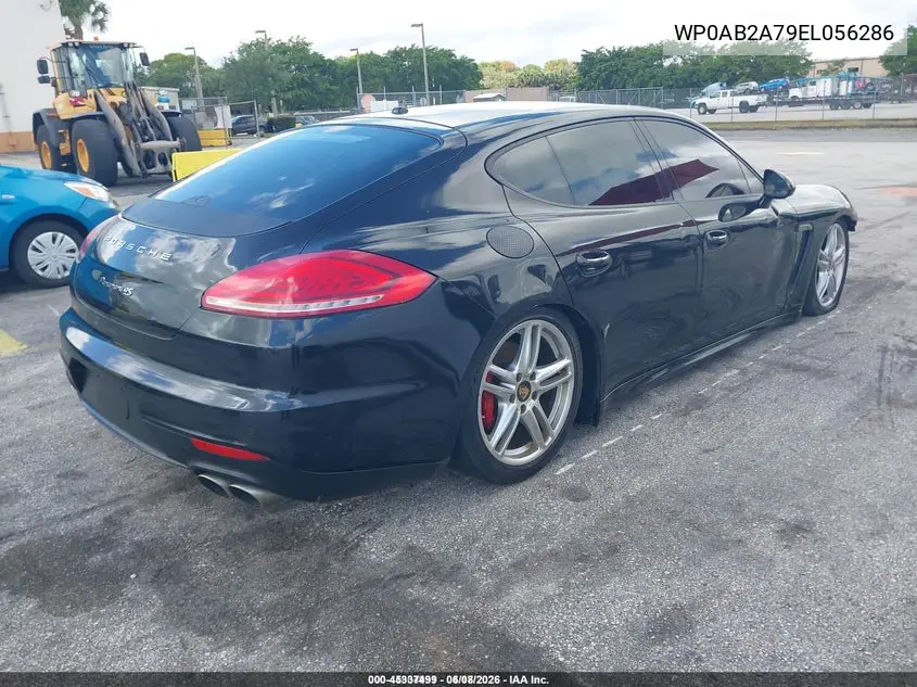 2014 Porsche Panamera 4S VIN: WP0AB2A79EL056286 Lot: 45337499