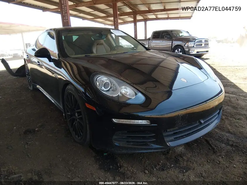 2014 Porsche Panamera E-Hybrid S VIN: WP0AD2A77EL044759 Lot: 45447077