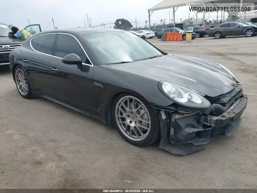 2014 Porsche Panamera 4S VIN: WP0AB2A71EL055598 Lot: 45448914