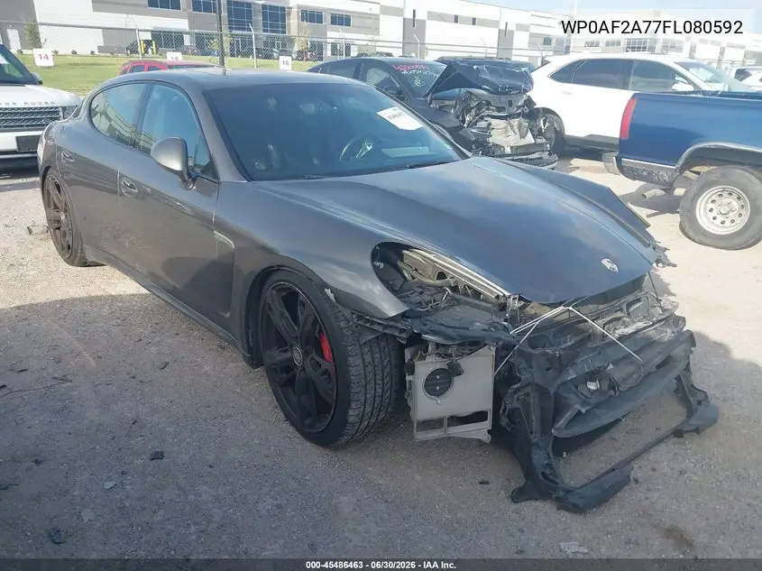 2015 Porsche Panamera Gts VIN: WP0AF2A77FL080592 Lot: 45486463