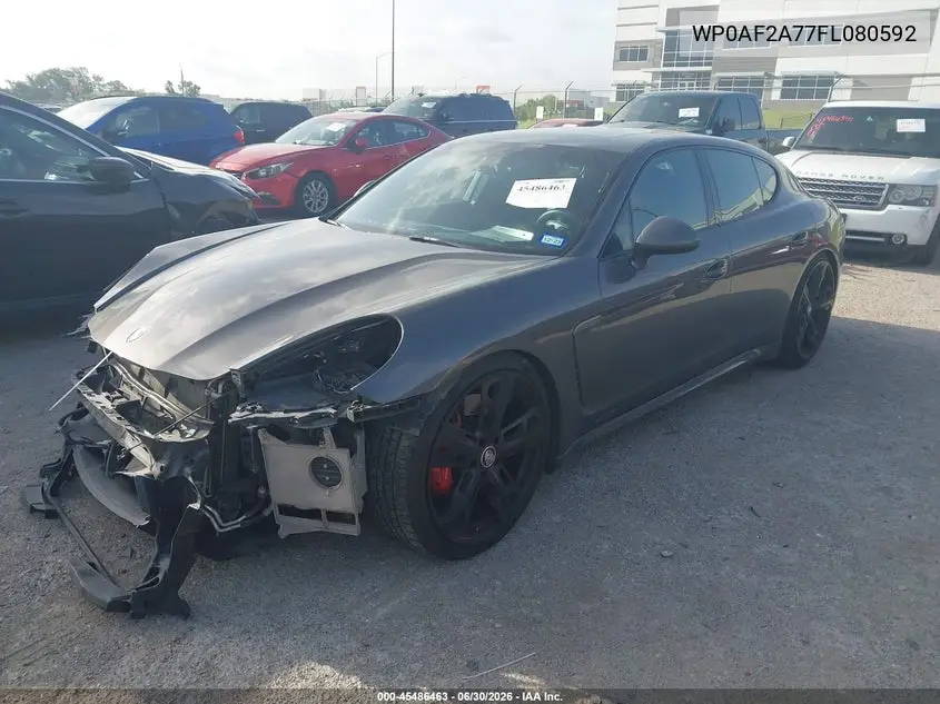 2015 Porsche Panamera Gts VIN: WP0AF2A77FL080592 Lot: 45486463