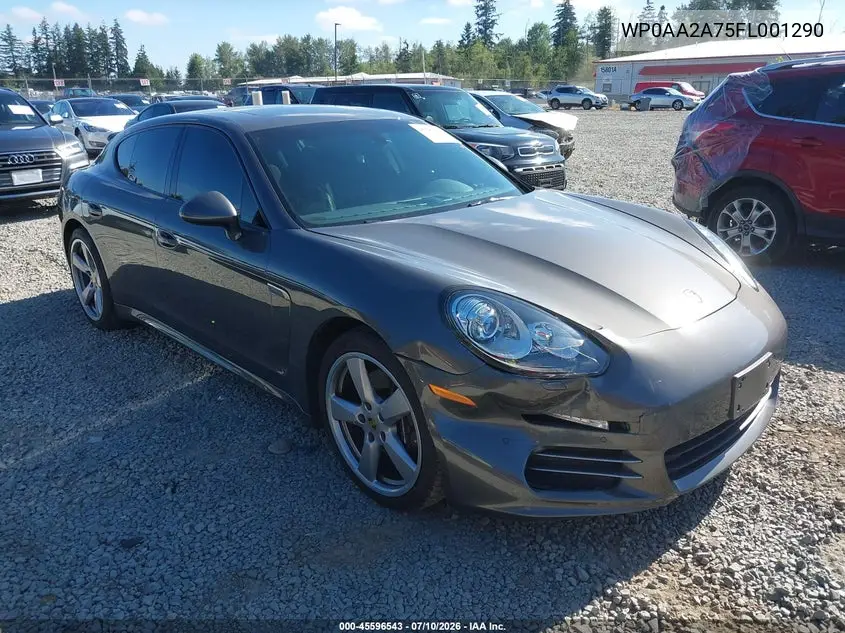 2015 Porsche Panamera 4 VIN: WP0AA2A75FL001290 Lot: 45596543