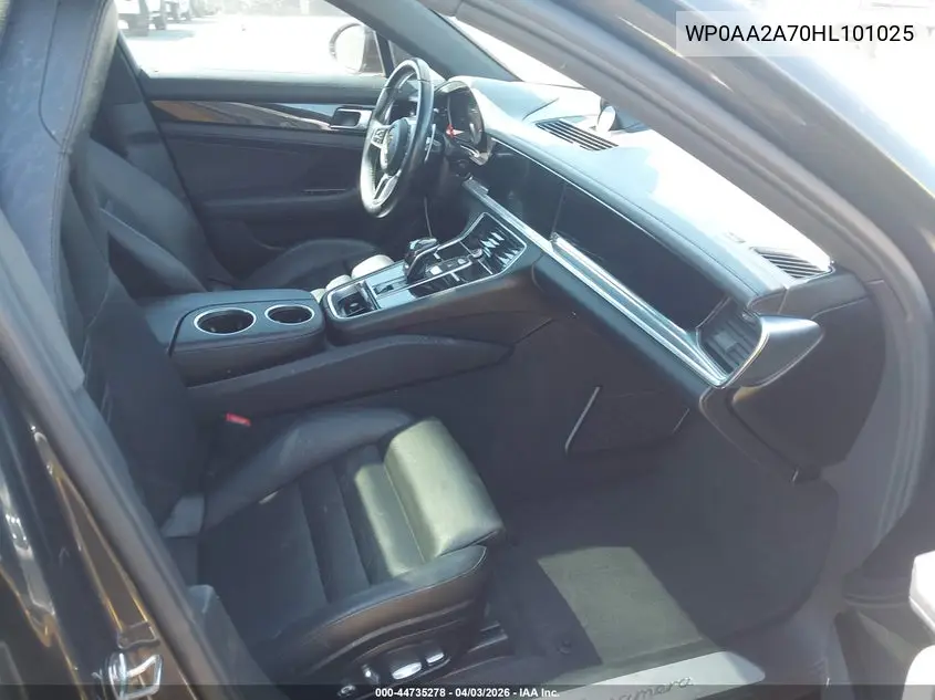 2017 Porsche Panamera 4 VIN: WP0AA2A70HL101025 Lot: 44735278
