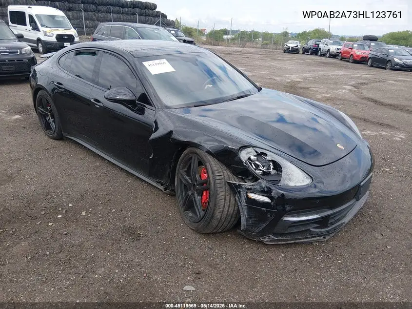 2017 Porsche Panamera 4S VIN: WP0AB2A73HL123761 Lot: 45119569