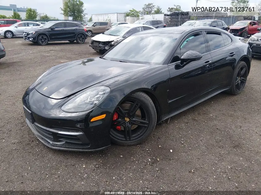 2017 Porsche Panamera 4S VIN: WP0AB2A73HL123761 Lot: 45119569