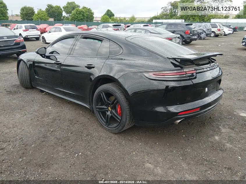 2017 Porsche Panamera 4S VIN: WP0AB2A73HL123761 Lot: 45119569