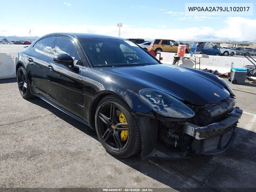 2018 Porsche Panamera 4 VIN: WP0AA2A79JL102017 Lot: 44405167