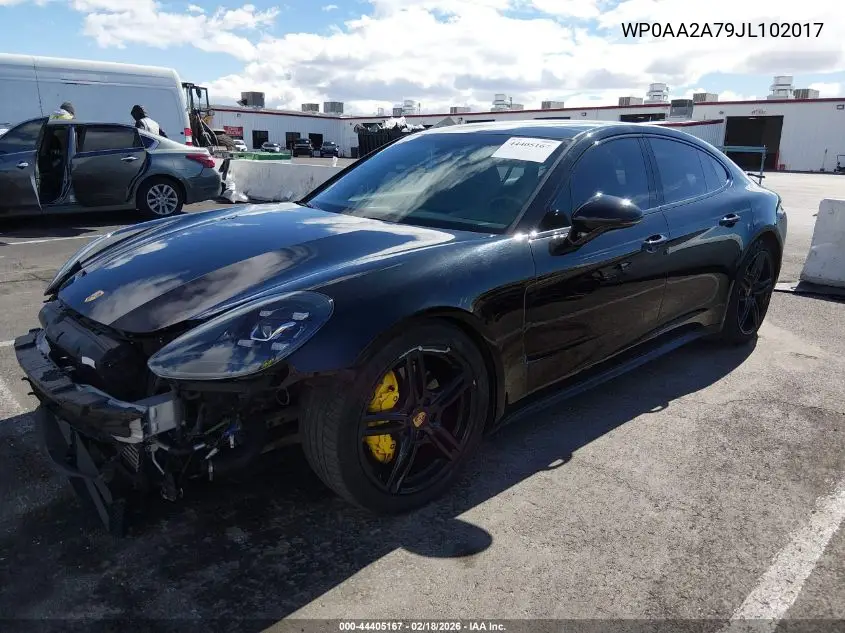 2018 Porsche Panamera 4 VIN: WP0AA2A79JL102017 Lot: 44405167
