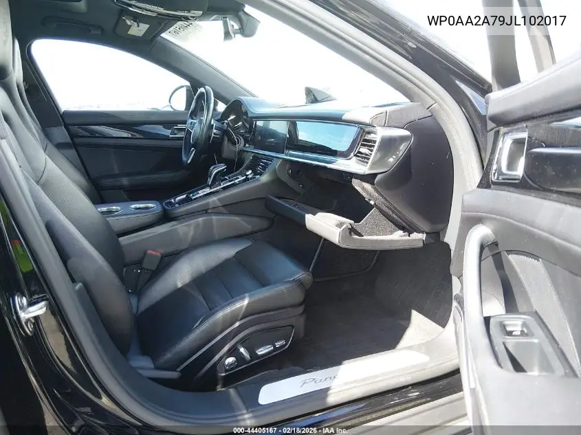 2018 Porsche Panamera 4 VIN: WP0AA2A79JL102017 Lot: 44405167